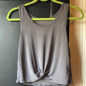 Onzie grey crop